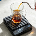 Vassoio raccogligocce autodrenante per bilancia da caffè espresso, stampato in 3D in PLA, protezione inclinata per bilancia da caffè
