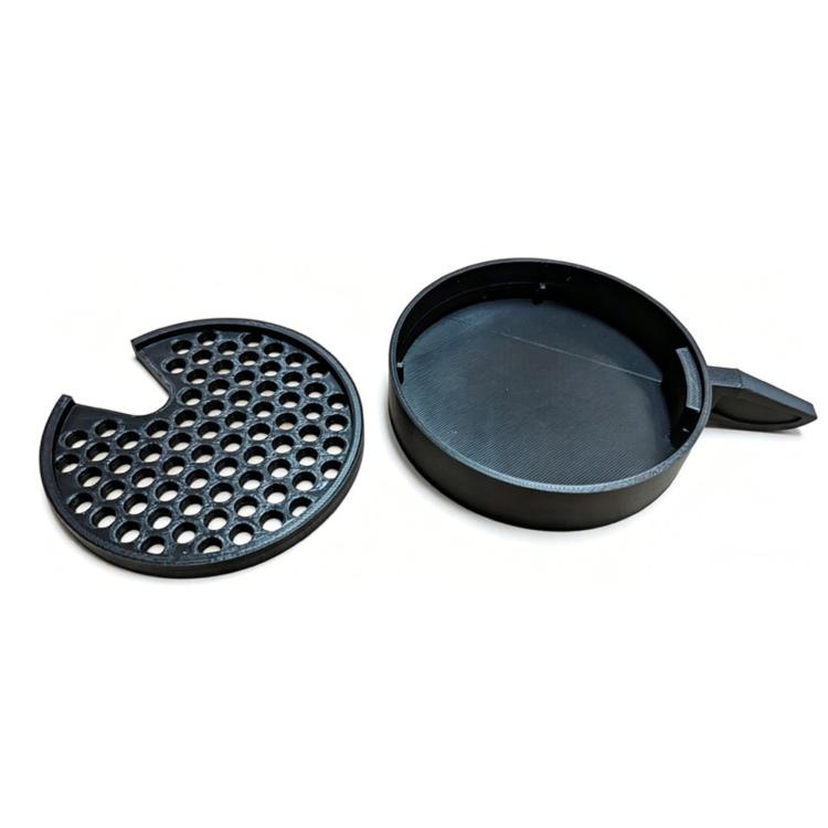 Vassoio raccogligocce di ricambio per Nespresso Vertuo Next, piattaforma di supporto per tazze e griglia antigoccia in PLA stampata in 3D.