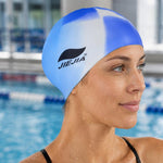 Cuffia da nuoto JIEJIA extra large in silicone elastico e impermeabile