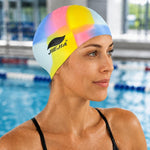 Cuffia da nuoto JIEJIA extra large in silicone elastico e impermeabile