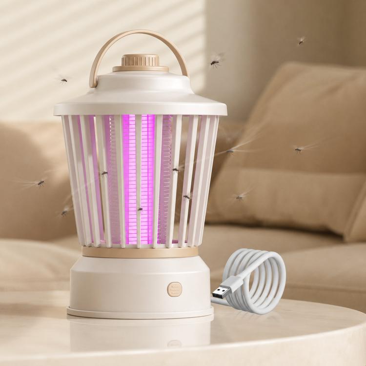 Luce notturna portatile antizanzare per uso domestico e esterno, Beige Straight Plug, Gray-purple Straight Plug, Beige Charger/Plug-in, Gray Purple Charger/Plug-in