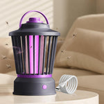Luce notturna portatile antizanzare per uso domestico e esterno, Beige Straight Plug, Gray-purple Straight Plug, Beige Charger/Plug-in, Gray Purple Charger/Plug-in