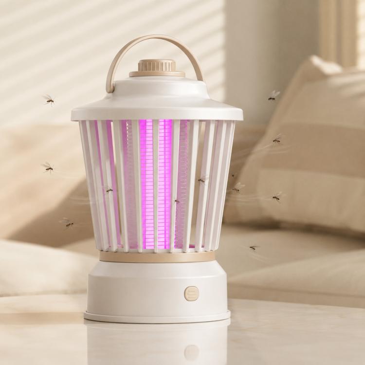Luce notturna portatile antizanzare per uso domestico e esterno, Beige Straight Plug, Gray-purple Straight Plug, Beige Charger/Plug-in, Gray Purple Charger/Plug-in