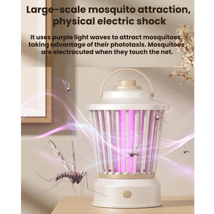 Luce notturna portatile antizanzare per uso domestico e esterno, Beige Straight Plug, Gray-purple Straight Plug, Beige Charger/Plug-in, Gray Purple Charger/Plug-in