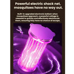 Luce notturna portatile antizanzare per uso domestico e esterno, Beige Straight Plug, Gray-purple Straight Plug, Beige Charger/Plug-in, Gray Purple Charger/Plug-in