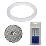 Per macchine da caffè espresso Gemilai CRM3605 / CRM3601 / CRM3005E, Silicone Gasket, Shower Screen, Shower Screen + Gasket Set, Complete Maintenance Kit with Pick Tool