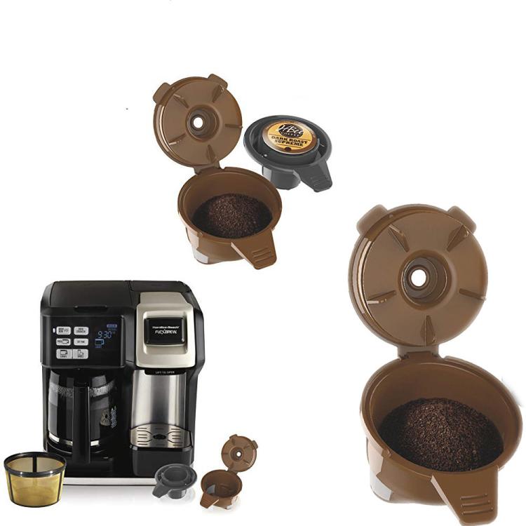 Cestello di ricambio per la macchina da caffè Hamilton Beach FlexBrew 49950C, filtro riutilizzabile per caffè macinato.