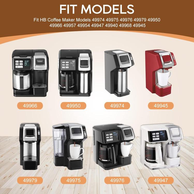 Cestello di ricambio per la macchina da caffè Hamilton Beach FlexBrew 49950C, filtro riutilizzabile per caffè macinato.