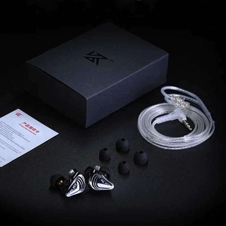 Cuffie KZ ZSX PRO con driver ibrido 5BA+1DD, cavo da 1,2 m, audio HiFi, ideali per sport e gaming, con cavo rimovibile., Standard, With Mic