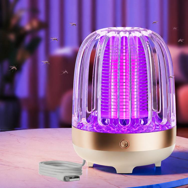 Zanzariere elettriche USB per uso domestico e lampade LED per esterni, Navy Blue Rechargeable, Golden Beige Rechargeable, Navy Blue Direct Plug, Golden Beige Direct Plug