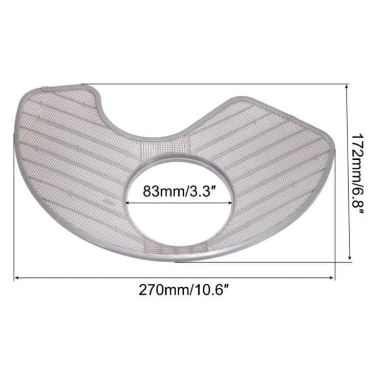 Filtro di ricambio per lavastoviglie compatibile con Whirlpool e KitchenAid, sostituisce i codici W10463906 / WPW10195360., Filter W10463906