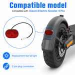 Fanale posteriore per monopattino elettrico Xiaomi 4 Pro, lunghezza 38,5 cm