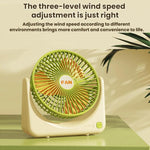 Desktop Mini USB Rechargeable Portable Fan