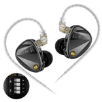 Auricolari KZ Vader Pro Hifi Bass con 6 driver dinamici e cavo da 1,2 m., HM Curve Standard, HM Curve With Mic, Bass Enhanced Standard, Bass Enhanced With Mic, HM Curve With Mic Type-C, Bass Enhanced With Mic Type-C