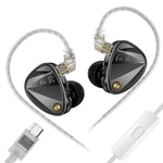 Auricolari KZ Vader Pro Hifi Bass con 6 driver dinamici e cavo da 1,2 m., HM Curve Standard, HM Curve With Mic, Bass Enhanced Standard, Bass Enhanced With Mic, HM Curve With Mic Type-C, Bass Enhanced With Mic Type-C
