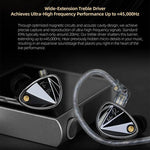 Auricolari KZ Vader Pro Hifi Bass con 6 driver dinamici e cavo da 1,2 m., HM Curve Standard, HM Curve With Mic, Bass Enhanced Standard, Bass Enhanced With Mic, HM Curve With Mic Type-C, Bass Enhanced With Mic Type-C