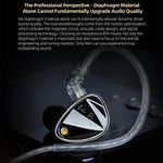 Auricolari KZ Vader Pro Hifi Bass con 6 driver dinamici e cavo da 1,2 m., HM Curve Standard, HM Curve With Mic, Bass Enhanced Standard, Bass Enhanced With Mic, HM Curve With Mic Type-C, Bass Enhanced With Mic Type-C