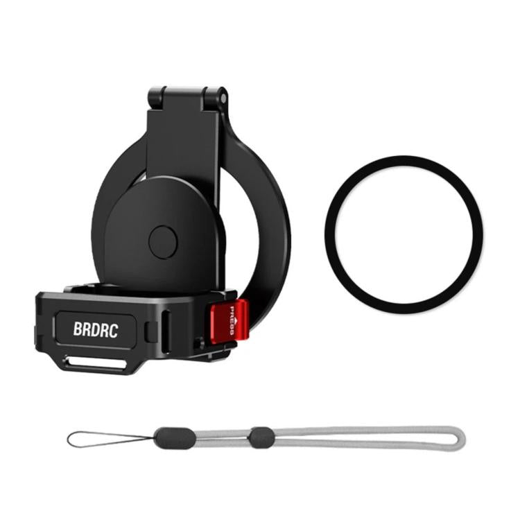 Supporto magnetico per teleprompter BRDRC, estensione per slitta a caldo e clip per telefono per DJI Osmo Pocket 4 / 4 Pro / 3 BRDRC.