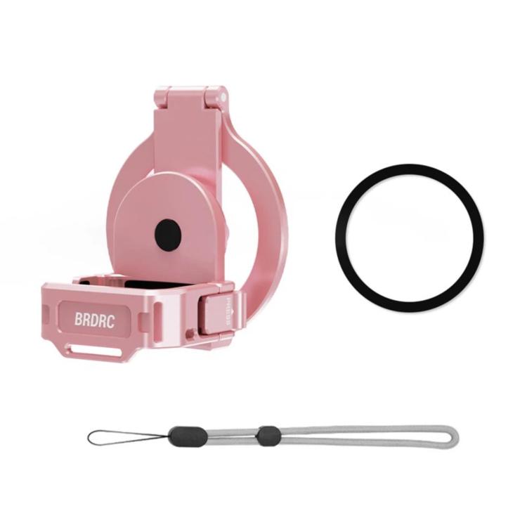 Supporto magnetico per teleprompter BRDRC, estensione per slitta a caldo e clip per telefono per DJI Osmo Pocket 4 / 4 Pro / 3 BRDRC.