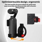 Supporto magnetico per teleprompter BRDRC, estensione per slitta a caldo e clip per telefono per DJI Osmo Pocket 4 / 4 Pro / 3 BRDRC.