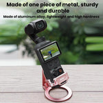 Supporto magnetico per teleprompter BRDRC, estensione per slitta a caldo e clip per telefono per DJI Osmo Pocket 4 / 4 Pro / 3 BRDRC.