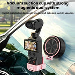 Supporto magnetico per teleprompter BRDRC, estensione per slitta a caldo e clip per telefono per DJI Osmo Pocket 4 / 4 Pro / 3 BRDRC.
