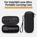 For Insta360 Luna Ultra Portable Carrying Case Hard EVA Travel Storage Bag with Carabiner