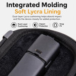 For Insta360 Luna Ultra Portable Carrying Case Hard EVA Travel Storage Bag with Carabiner