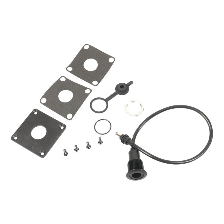 Presa a muro passante DC 5,5 x 2,1 mm in alluminio, ingresso alimentazione per Starlink Mini, DC 5.5 x 2.1 mm Power Inlet Port