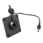 Presa a muro passante DC 5,5 x 2,1 mm in alluminio, ingresso alimentazione per Starlink Mini, DC 5.5 x 2.1 mm Power Inlet Port