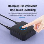 Adattatore audio Bluetooth 2 in 1 per auto per telefoni, B66