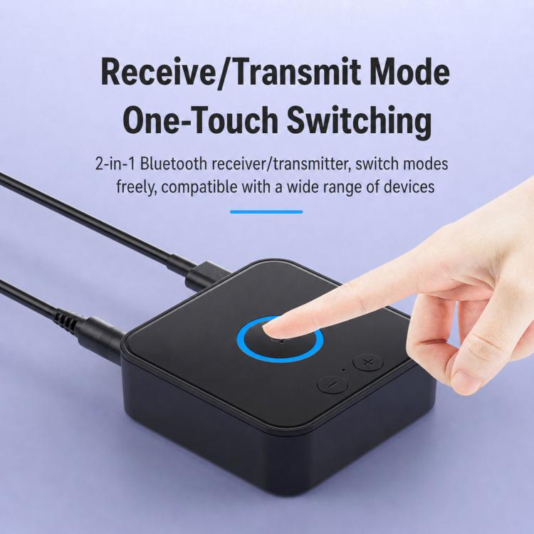 Adattatore audio Bluetooth 2 in 1 per auto per telefoni, B66