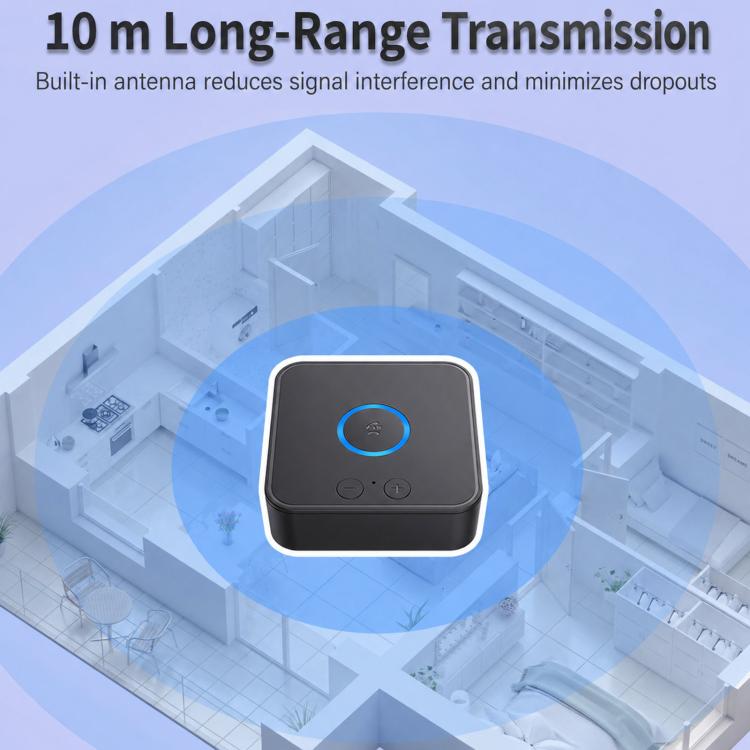Adattatore audio Bluetooth 2 in 1 per auto per telefoni, B66
