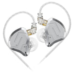 KZ-ZSN PRO 2 Auricolari in-ear ibridi dinamici + ad armatura bilanciata con cavo da 1,2 m, ideali per palcoscenici, voce, musica e gaming, con tecnologia Hi-Fi., Blue Black Standard, Blue Black With Mic, Silver Standard, Silver With Mic, Gold Standard ...