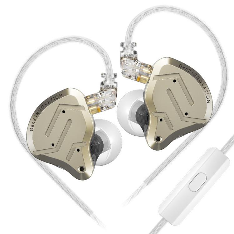 KZ-ZSN PRO 2 Auricolari in-ear ibridi dinamici + ad armatura bilanciata con cavo da 1,2 m, ideali per palcoscenici, voce, musica e gaming, con tecnologia Hi-Fi., Blue Black Standard, Blue Black With Mic, Silver Standard, Silver With Mic, Gold Standard ...