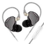 Auricolari KZ-PR1 Planar Magnetic con cavo da 1,2 m, driver planare da 13,2 mm, audio Hi-Fi ad alta risoluzione., Standard, With Mic