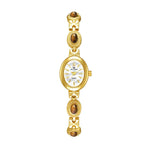 Orologio da polso ovale da donna BS Bee Sister FA1859, vintage analogico al quarzo, gioiello elegante.