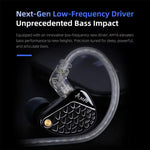 Cuffie KZ-AM16 con driver dedicati per basse frequenze, ideali per musica, gaming e audio Hi-Fi, con cavo da 1,2 m., Balanced Standard 3.5mm, Balanced With Mic 3.5mm, Bass Enhanced Standard 3.5mm, Bass Enhanced With Mic 3.5mm, Balanced With Mic Type-C ...