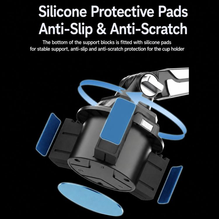 Portabicchieri auto con supporto per smartphone e tablet S258