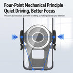 Portabicchiere auto con supporto telefono 360° rotazione