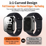 Pellicola protettiva antiriflesso HD trasparente per schermo, For Apple Watch Series 10 46mm, For Apple Watch Series 10 42mm, For Apple Watch Series 9/8/7 45mm, For Apple Watch Series 9/8/7 41mm, For Apple Watch SE/Series 6/5/4 44mm                    ...