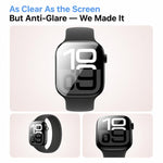 Pellicola protettiva antiriflesso HD trasparente per schermo, For Apple Watch Series 10 46mm, For Apple Watch Series 10 42mm, For Apple Watch Series 9/8/7 45mm, For Apple Watch Series 9/8/7 41mm, For Apple Watch SE/Series 6/5/4 44mm                    ...