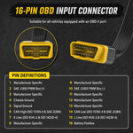 AUTOOL Scanner Diagnostico OBD2 con Alimentazione Veicolo