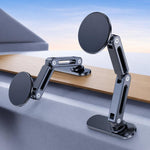 Supporto per telefono da auto con base allungata e snodo doppio per cruscotto curvo, Ring Magnetic Head, Solid Magnetic Head, Base with 17mm Ball No Magnetic Head