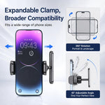 Supporto magnetico per telefono da palestra con clip, girevole a 360 gradi, per allenamento, modello C20C-J2, C20C-J2