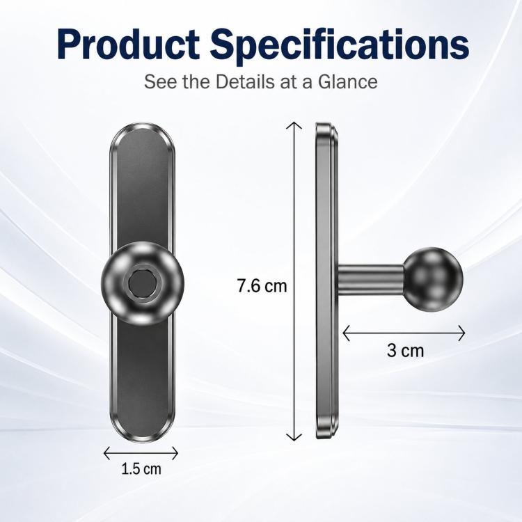 Supporto magnetico per telefono da palestra con clip, girevole a 360 gradi, per allenamento, modello C20C-J2, C20C-J2