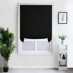 Tende plissettate autoadesive in carta non tessuta impermeabile, tende oscuranti adesive, 60x150cm, 60x180cm, 90x150cm, 90x180cm