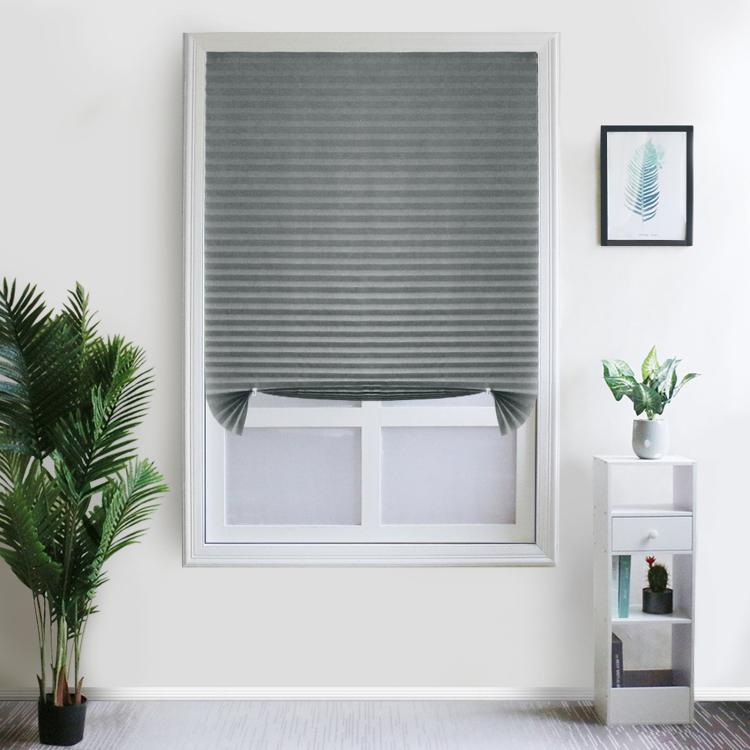 Tende plissettate autoadesive in carta non tessuta impermeabile, tende oscuranti adesive, 60x150cm, 60x180cm, 90x150cm, 90x180cm
