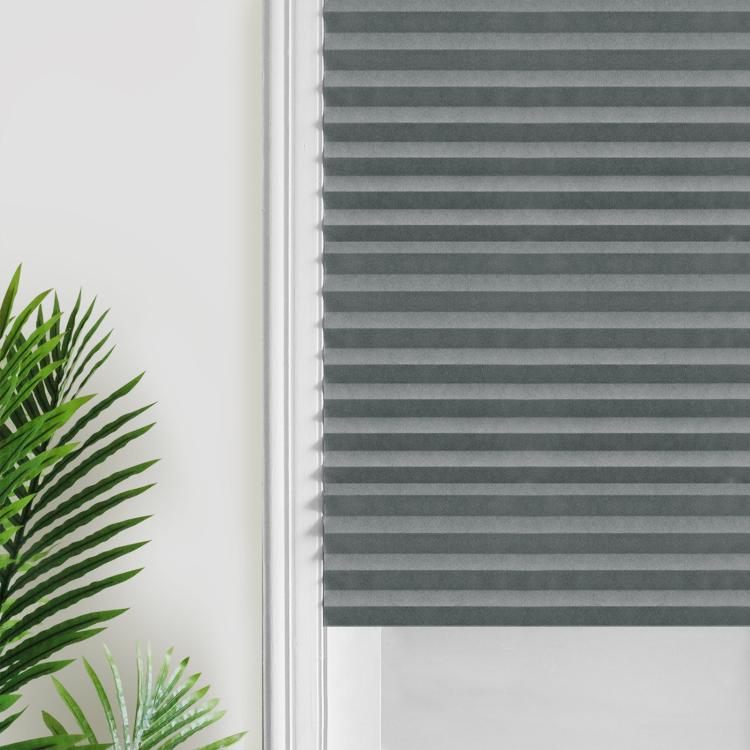 Tende plissettate autoadesive in carta non tessuta impermeabile, tende oscuranti adesive, 60x150cm, 60x180cm, 90x150cm, 90x180cm