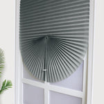 Tende plissettate autoadesive in carta non tessuta impermeabile, tende oscuranti adesive, 60x150cm, 60x180cm, 90x150cm, 90x180cm